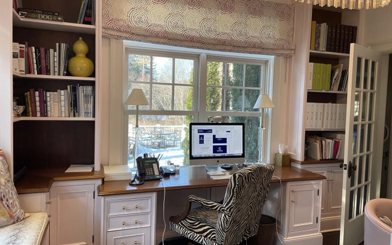 Office space before makeover